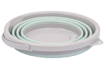 SECCHIO SILICONE PIEGHEVOLE LT.10 CM.32X32X24,5 2ASSORTITI