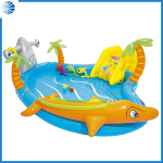 PISCINA CON GIOCHI GONFIABILE "SEA LIFE" +2 ANNI - cm.280x257x87 - peso Kg.5,900 (art.53067)