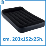 MATERASSO GONFIABILE "CLASSIC AIRBED QUEEN" DOPPIO - cm.203x152x25h. - peso kg.5,6 (art.64150)