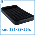 MATERASSO GONFIABILE "CLASSIC AIRBED TWIN" SINGOLO - cm.191x99x25h. - peso kg.3,9 (art.64146)