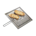 GRATELLA TOSTA PANE POLENTA ACCIAIO INOX CM.22X22