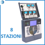 CENTRALINA ELETTRICA I-DIAL 24V AC INDOOR - 8 stazioni