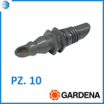 CONNETTORE PER TUBO DA 3/16" PER MICROIRRIGAZIONE - per tubo da 3/16" conf.pz10 in blister(13127-26)