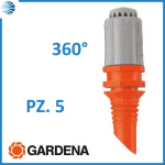 MICROSPRUZZO 360° PER MICROIRRIGAZIONE - conf. pz.5 in blister (1365-29)