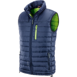 GILET SION BLU VERDE TG.XL