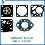 SERIE MEMBRANE CARBURATORE TILLOTSON DG1-HU DG2-HU