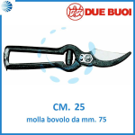 FORBICE PER POTARE 127 S - cm.25 molla bovolo da mm. 75