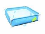 PISCINA FRAME QUADRATA CON TELAIO PORTANTE CM.122X122X30,5H. +2 ANNI - cm.122x122x30,5 peso Kg.4,2 - (art.56217)