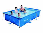 PISCINA STEEL PRO RETTANGOLARE TELAIO PORTANTE CM.259X170X61 - kg.14,4 - lt.2.300 (art.56403)