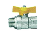 VALVOLA A SFERA GAS CON MANIGLIA A T MF 1/2"