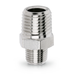 NIPPLO CROMATO CONICO RIDOTTO 2510 - 1/4" X 1/8"