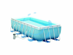 PISCINA PRISM FRAME RETTANGOLARE CON TELAIO PORTANTE CM.300x175x80H. -Kg.48.3 -lt.3.539 -filtro cartuccia (art.26784)