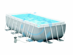 PISCINA PRISM FRAME RETTANGOLARE CON TELAIO PORTANTE CM.488x244x107H. -Kg.87,2 -lt.10.874 -filtro cartuccia (art.26778)