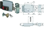 ELETTROSERRATURA PER PORTE LEGNO CON PULSANTE INTERNO 2 MANDATE 11670 - mm.50 SX (11670502)