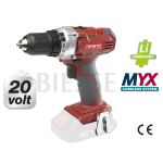 TRAPANO A BATTERIA LITIO SOLO CORPO MACCHINA 20V MYX