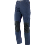 PANTALONE EVO STRETCH ELASTAN BLU - TG. M