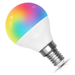 LAMPADINA E14 4,5W - WI-FI + BLUETOOTH - RGB+BIANCO CALDO G45 DIMMERABILE