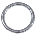 ANELLO ZINCATO - n°21 filo - mm.5 - mm.30 interno