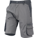 BERMUDA DISCOVERY MULTITASCHE BICOLORE STRETCH GRIGIO - TG.XL