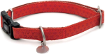 COLLARE MYLORD REGOLABILE CM.2X35-50 - ROSSO