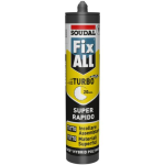 SIGILLANTE ADESIVO FIX ALL TURBO - ml.290 bianco