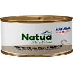 CIBO UMIDO PER GATTI LATTINA G.85 - TONNETTO CON PESCE BIANCO