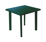 TAVOLO DA GIARDINO "FIOCCO" VERDE CM.80X75X72H. - cm.80x75x72h. - peso kg.6,2