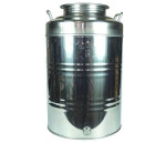 FUSTO INOX PER OLIO GRAFFATO LT.50