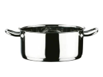 CASSERUOLA 2 MANICI "DAILY PLUS" IN ACCIAIO INOX 18/10- cm.18