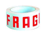 NASTRO IMBALLAGGIO SILENZIATO "FRAGILE" - mt.66 x mm.50h.