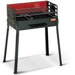 BARBECUE ACCIAIO VERNICIATO CM.40X30X68H. FAMIGLIA FERRABOLI